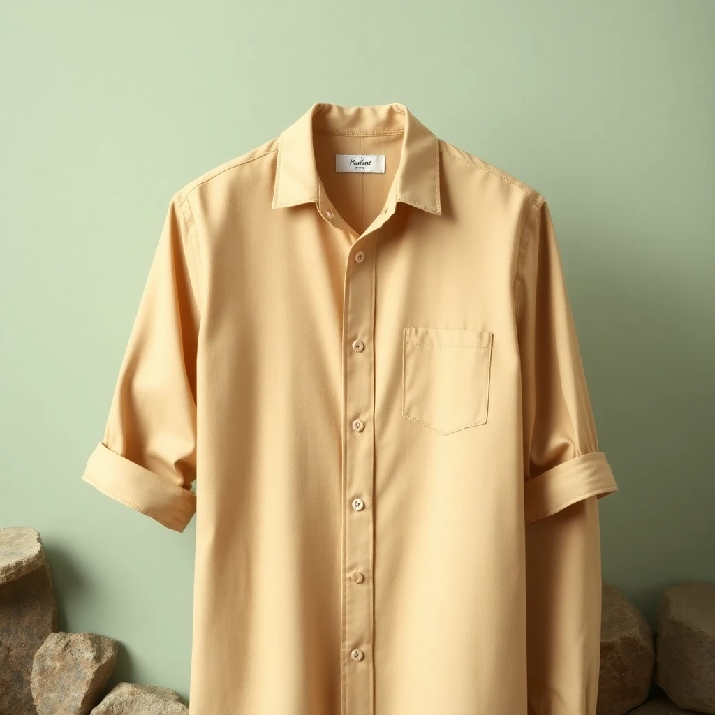 PAISLEY FLANNEL BOXY SHIRT