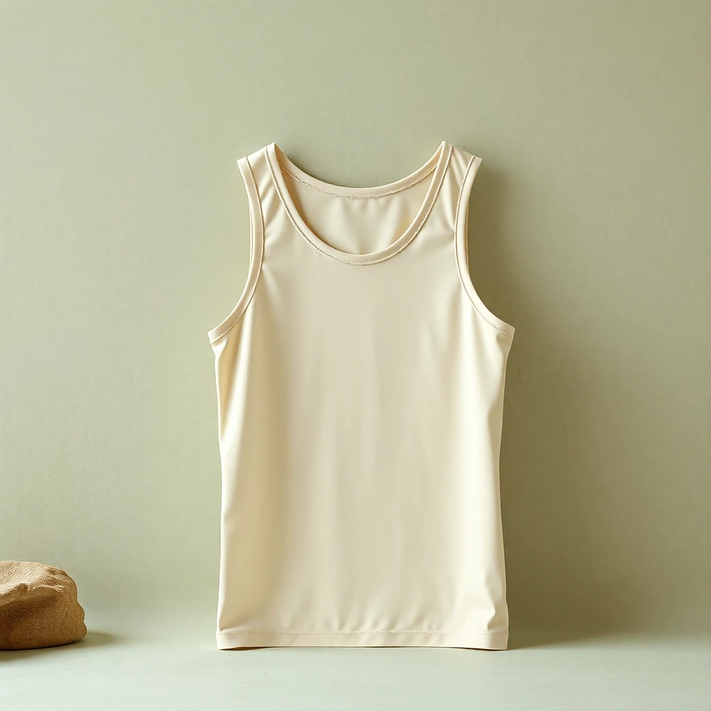 SHEER RIB KNIT TANKTOP